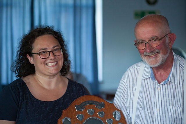 Jim receives find of the year for 2015-2016 from FLO Katie Hinds