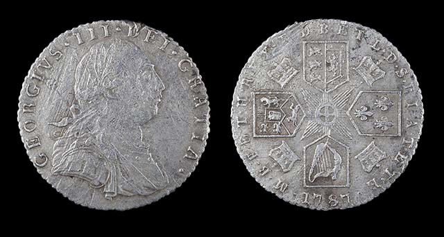 George III sixpence