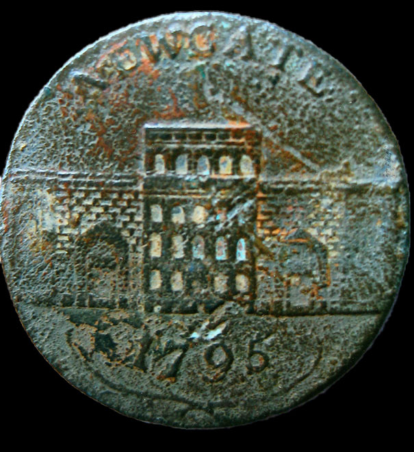 Newgate Prison Penny Token 1795