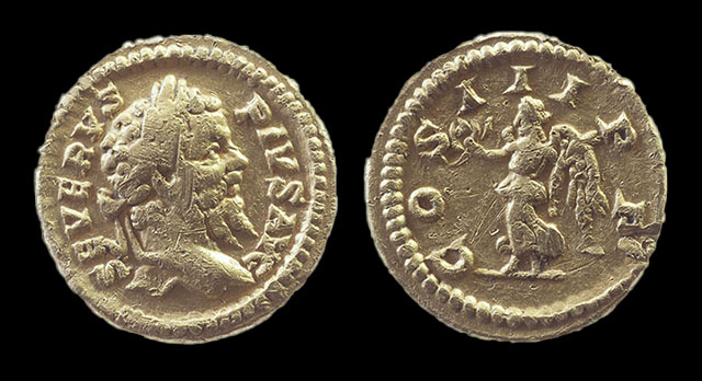 Septimius Severus Gold Quinarius